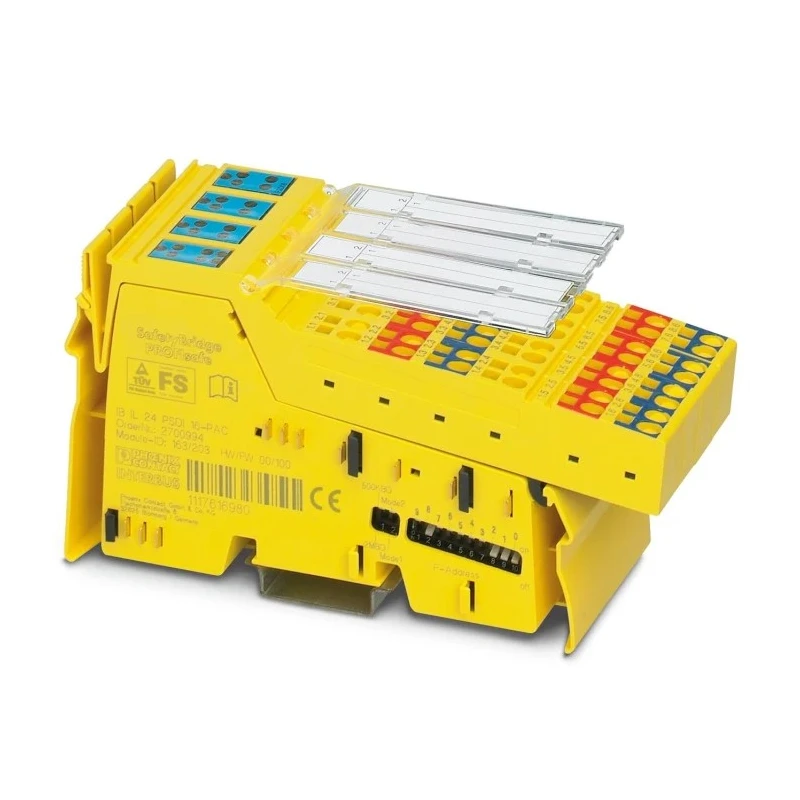 Phoenix Contact Safety Controller IB IL 24 PSDI 16-PAC Series, 16 Safety Inputs, 24V DIN Rail 2700994