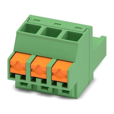 Phoenix Contact Pluggable Terminal Block 3-Contact 5.08 mm Pitch Surface Mount 320V 12A 1861247