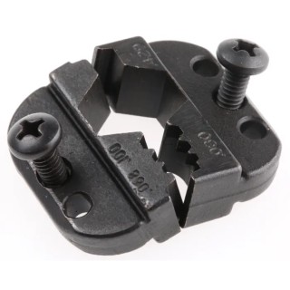 RS PRO Coaxial Type Crimp Die Set for RG213 RG214, Insulated, 2 Pieces, Black 241-8396