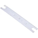 RS PRO 63A Solid Link for A3 Fuses Metal Bolted-Tag Fuse Shape 73 mm Fixing Centres 242-1061