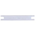 RS PRO 63A Solid Link for A3 Fuses Metal Bolted-Tag Fuse Shape 73 mm Fixing Centres 242-1061