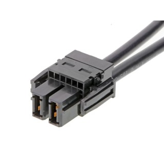Molex Wire to Board Cable 2 Way Female EXTreme Guardian Connector 600V PVC Jacket 1m 218056-0210