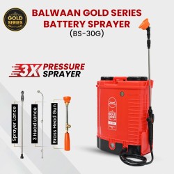 Balwaan Gold Series BS-30G Double Motor Battery Sprayer MTAK-BA-SP-5488