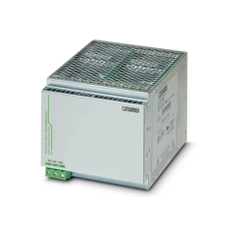 Phoenix Contact Energy Storage Device UPS-CAP/24DC/20A/20KJ 24V DC Input, 20A Current, 3.6W Power 2320380