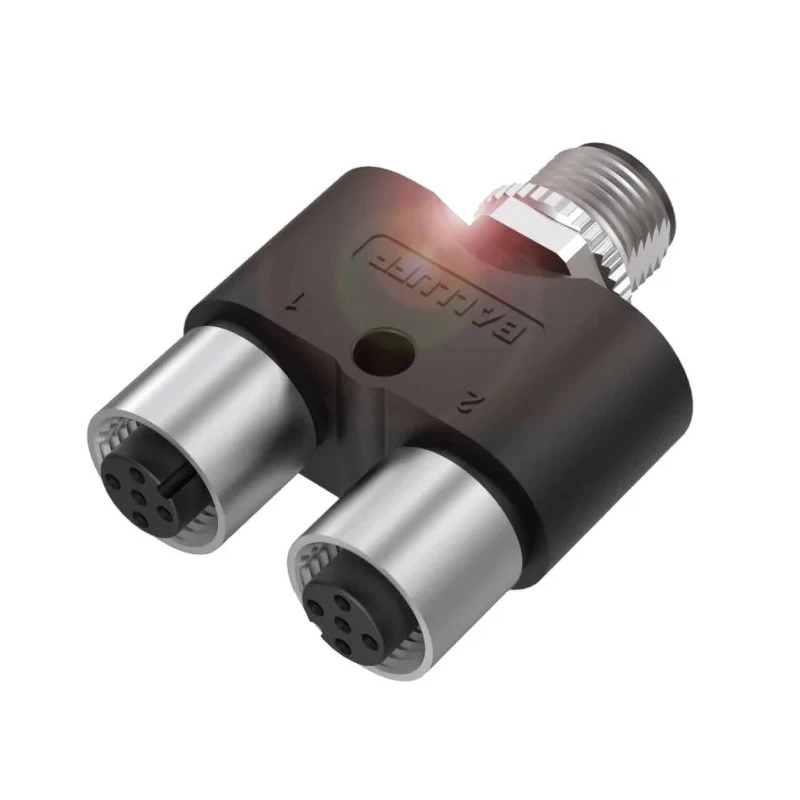 BALLUFF Circular Connector Adapter 5 M12 x 1 Male to 5 M12 x 1 Female 4A Current IP67 BCC09MU
