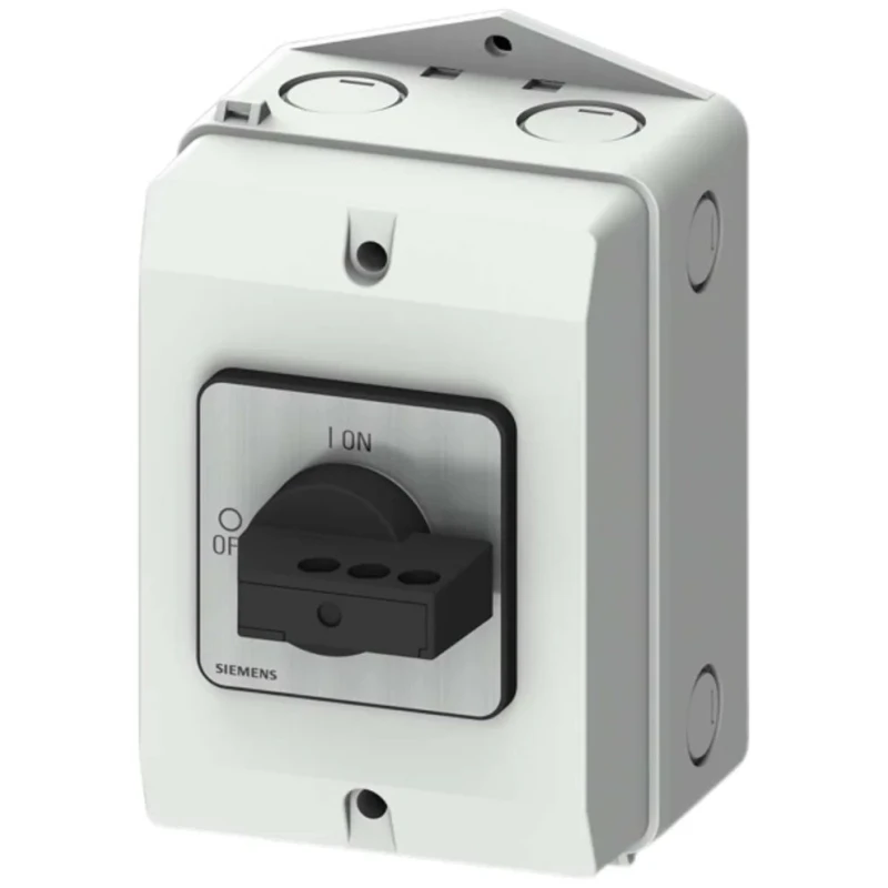Siemens Switch Disconnector Enclosed 3 Pole 16 A RK5 Fuse Size Series 3LD 3LD2084-2GP21