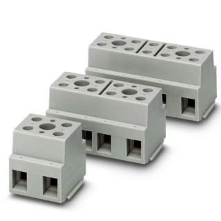 Phoenix Contact G 10/2 Series Terminal Block, 2-Way, 0.5 mm² to 16 mm² Wire, 57A Screw Termination 2716703
