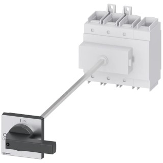 Siemens Switch Disconnector 4-Pole Enclosed 250 A Fuse Current RK5 Mechanical Fuse Size 3LD2418-1TL11