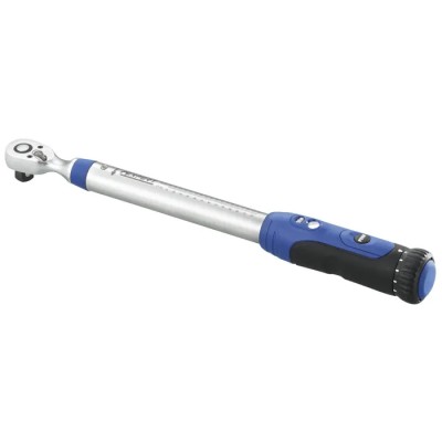 Expert by Facom Click Torque Wrench, Adjustable, 20 To 100 Nm, 1/2 in Square Drive, 400mm Length E100107