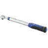 Expert by Facom Click Torque Wrench, Adjustable, 20 To 100 Nm, 1/2 in Square Drive, 400mm Length E100107