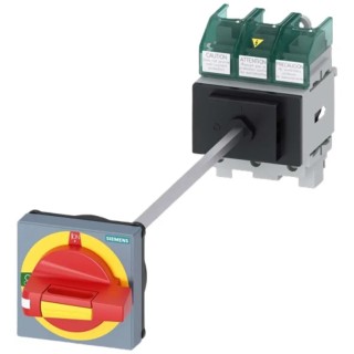 Siemens SENTRON Enclosed 3-Pole Switch Disconnector, IP65 Protection, Class J Fuse Size 3LD5210-0TK13