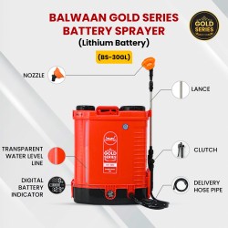 Balwaan BS-30GL Gold Series Double Motor Battery Sprayer MTAK-BA-SP-5590