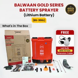 Balwaan BS-30GL Gold Series Double Motor Battery Sprayer MTAK-BA-SP-5590