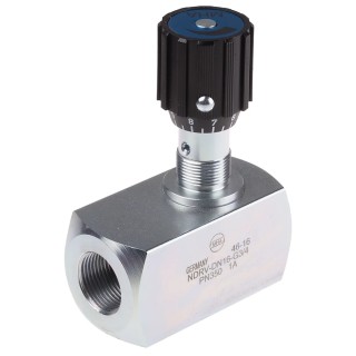 RS PRO In Line Mount Mounting Hydraulic Flow Control Valve, G Connection Thread, 3/4 in Port Size, 350 bar 243-5600