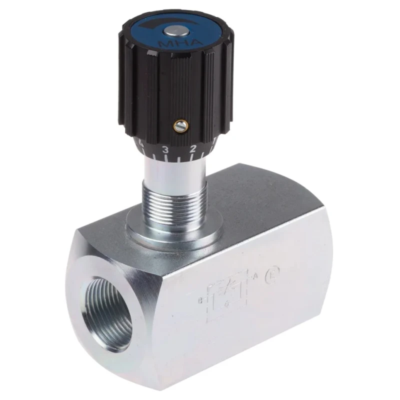 RS PRO In Line Mount Mounting Hydraulic Flow Control Valve, G Connection Thread, 3/4 in Port Size, 350 bar 243-5600