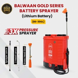 Balwaan BS-30GL Gold Series Double Motor Battery Sprayer MTAK-BA-SP-5590