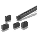 Omron PCB Power Relay, DPST Contact Configuration, 5V DC Coil Voltage, 5A Switching Current, Silver Alloy G6B-2214P-US DC5