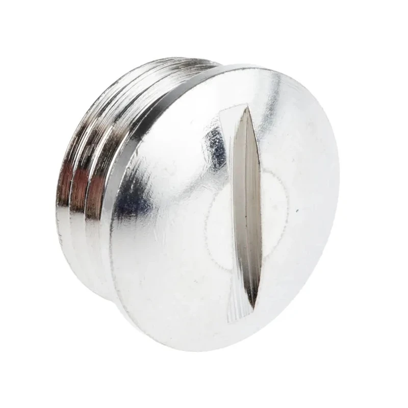 Lapp Cable Gland Blanking Plug Nickel Plated Brass PG13.5 Threaded 17mm Diameter 52003390