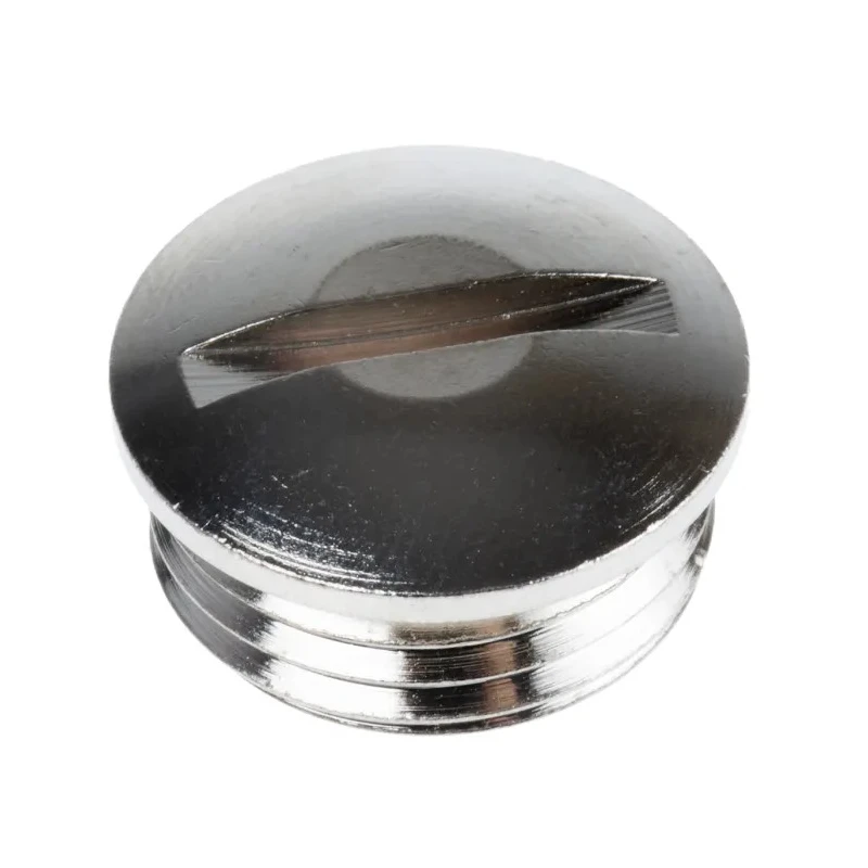 Lapp Cable Gland Blanking Plug Nickel Plated Brass PG13.5 Threaded 17mm Diameter 52003390