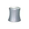 Elma Potentiometer Knob 18 mm Outside Diameter Silver, 6 mm Shaft Diameter K1-SH-S60