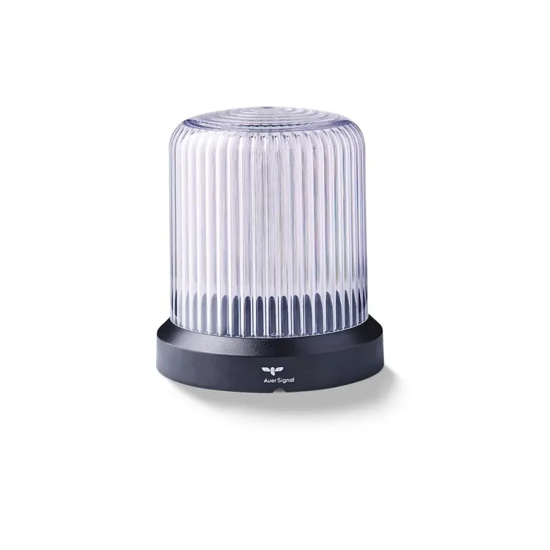 AUER Signal RDC Series Clear LED Beacon 12V dc Steady Light Effect Polycarbonate Housing IP66 850504004