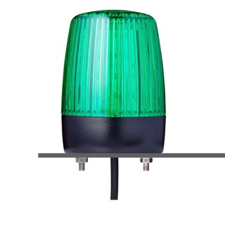 AUER Signal Green LED Beacon PCH Series, Flashing/Steady Light, 240V AC, Horizontal Tube Mount, IP67, IP69 860506313