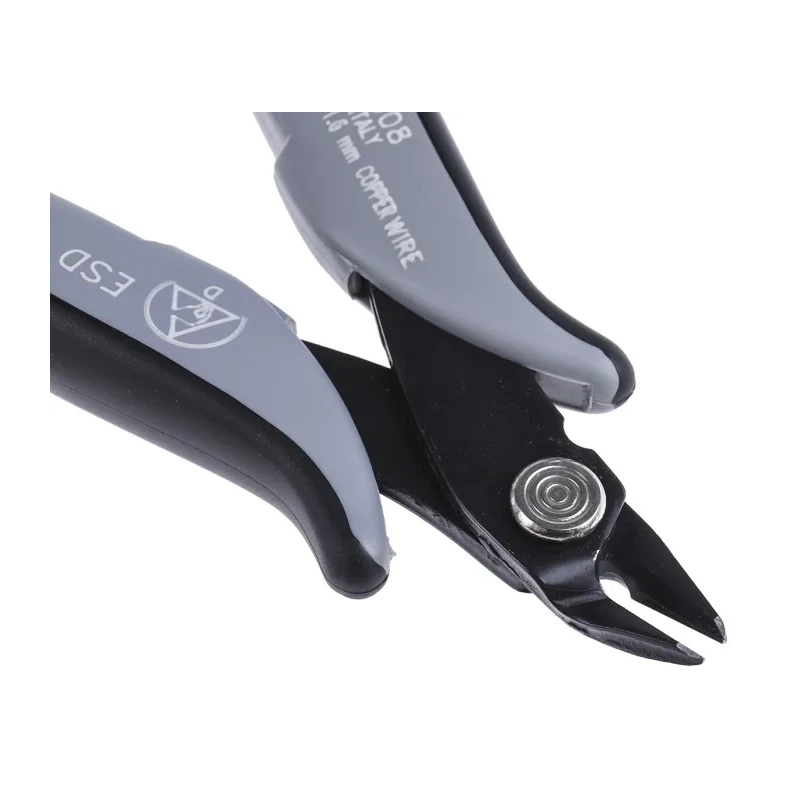RS PRO Chamfered ESD Safe Cable Cutter Side Cutter 138mm Length 10mm Jaw Width 1.6mm Capacity 245-0508