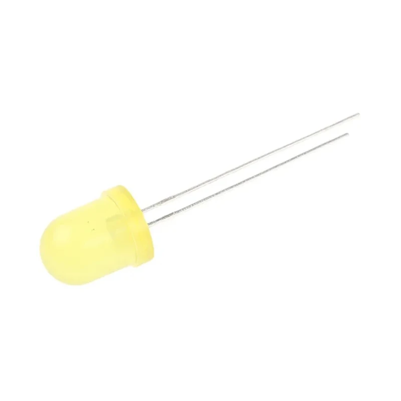 Kingbright 2.5 V Yellow LED 8 mm Through Hole Round Diffused Lens L-793YD