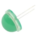 Kingbright 8 V Green 20 mm Through Hole Round Diffused Lens LED BIG LAMP DLC2/6GD