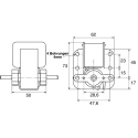 Mellor Electric Reversible AC Motor 24 W, 1 Phase, 2-Pole, 230V AC1000