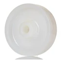 LAG White Polyamide Trolley Wheel, 175 kg Load Capacity, 100mm Diameter, 30mm Width, Model 4022