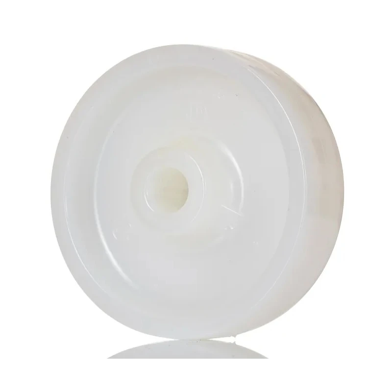 LAG White Polyamide Trolley Wheel, 175 kg Load Capacity, 100mm Diameter, 30mm Width, Model 4022