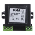 Carel 3 VA DIN Rail Panel Mount Transformer, 110 V ac Primary, 12 V ac Secondary, RoHS TRA12UN111