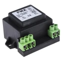 Carel 3 VA DIN Rail Panel Mount Transformer, 110 V ac Primary, 12 V ac Secondary, RoHS TRA12UN111