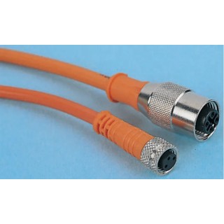 Lumberg Automation Sensor Actuator Cable Female 5 Way Straight to Unterminated 50-60V AC IEC 61076-2-101 RKT 5-87/2M
