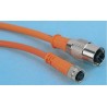 Lumberg Automation Sensor Actuator Cable Female 5 Way Straight to Unterminated 50-60V AC IEC 61076-2-101 RKT 5-87/2M