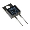 Airpax Bi-Metallic Thermostat, 70°C Closing Temperature, 130°C Max, Automatic Reset, 1A PCB Terminal 67F070