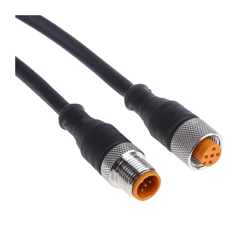 Lumberg Automation Sensor Actuator Cable Male 5 Way Straight to Female 34 Way Straight 5 m Length RST 5-RKT 5-87/5M