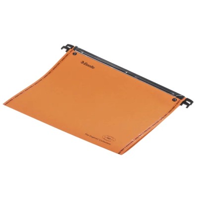 Esselte Orange Nylon Suspension File Pack of 25 49940