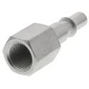Staubli ? Fluid Connectors Stainless Steel Safety Quick Connect Coupling 1/4 in Female G Thread RBE 06.6101