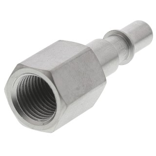 Staubli ? Fluid Connectors Stainless Steel Safety Quick Connect Coupling 1/4 in Female G Thread RBE 06.6101