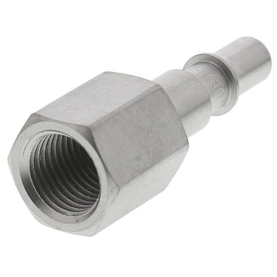 Staubli ? Fluid Connectors Stainless Steel Safety Quick Connect Coupling 1/4 in Female G Thread RBE 06.6101