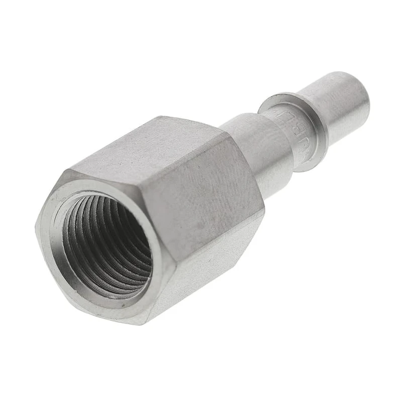 Staubli ? Fluid Connectors Stainless Steel Safety Quick Connect Coupling 1/4 in Female G Thread RBE 06.6101
