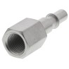 Staubli ? Fluid Connectors Stainless Steel Safety Quick Connect Coupling 1/4 in Female G Thread RBE 06.6101