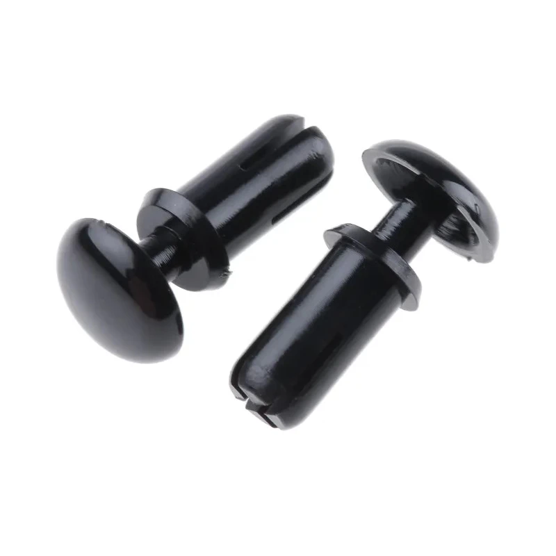 Essentra Nylon Snap Rivet 3.5 mm, 9 mm Length, Nylon Body, Plain Finish 255-9986