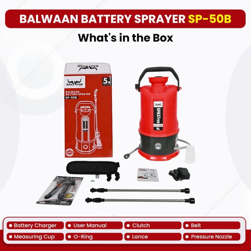 Balwaan SP-50B Li-ion Battery Sprayer MTAK-BA-SP-5593