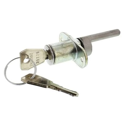 Euro-Locks a Lowe & Fletcher group Company Pedestal Lock, 22 mm Panel-to-Tongue Depth, 16.5 mm Cutout, Key Unlock 5640532