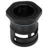 PMA Black Polyamide 6 Conduit Fitting 36 mm Nominal Size PG36 Thread IP68 Rating BVNV-P366