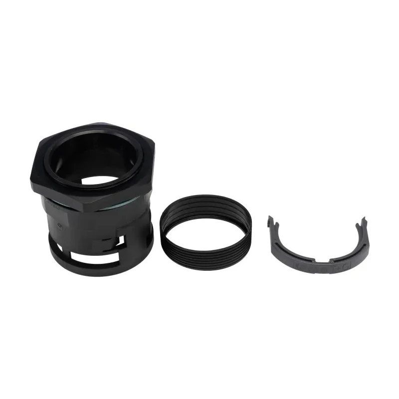 PMA Black Polyamide 6 Conduit Fitting 48 mm Nominal Size PG48 Thread IP68 Rated BVNV-P488