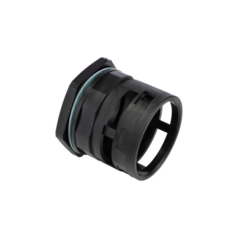 PMA Black Polyamide 6 Conduit Fitting 48 mm Nominal Size PG48 Thread IP68 Rated BVNV-P488